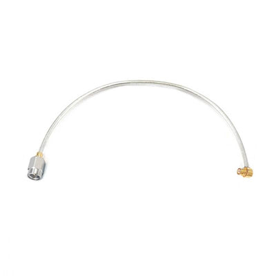SSMA Male to GPO(SMP) Right Angle Female Cable Assembly | .086" Semi-Flexible Coax Cable Without FEP Jacket | DC - 18GHz