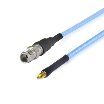 1.85mm Female to G3PO (SMPS) Female Cable Using .086" Semi-flexible Coax with FEP Jacket, DC - 67GHz