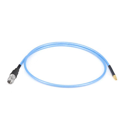 1.85mm Female to GPPO(Mini-SMP) Female Cable Assembly | 086" Semi-Flexible Coax Cable with FEP Jacket | DC - 65GHz