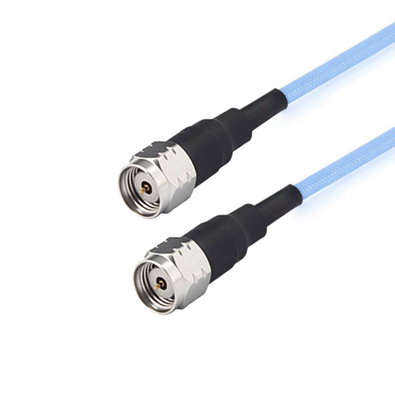 1.85mm Male to 1.85mm Male Cable Assembly | 086" Semi-Flexible Coax Cable with FEP Jacket | DC - 67GHz
