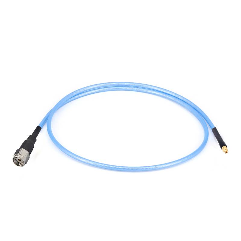 1.85mm Male to G3PO(SMPS) Female Cable Assembly | 086" Semi-Flexible Coax Cable with FEP Jacket | DC - 67GHz