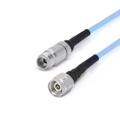 2.4mm Male to 2.4mm Female Cable Assembly | 086" Semi-Flexible Coax Cable with FEP Jacket | DC - 50GHz