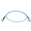 2.4mm Male to 2.4mm 4 Hole Flange Female Cable Assembly | 086" Semi-Flexible Coax Cable with FEP Jacket | DC - 50GHz
