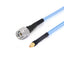 2.4mm Male to G3PO(SMPS) Female Cable Assembly | 086" Semi-Flexible Coax Cable with FEP Jacket | DC - 50GHz