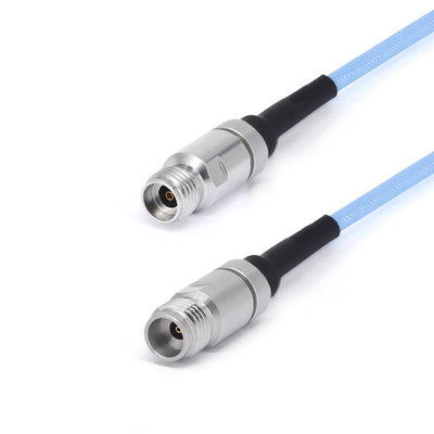 2.92mm Female to 2.4mm Female Cable Assembly | .086" Semi-Flexible Coax Cable With FEP Jacket | DC - 40GHz