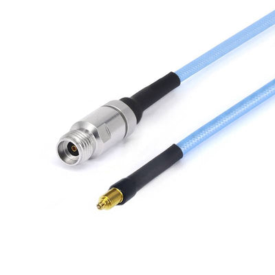 2.92mm Female to G3PO (SMPS) Female Cable Using .086" Semi-flexible Coax with FEP Jacket, DC - 40GHz