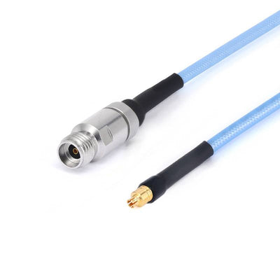 2.92mm Female to G3PO(SMPS) Female Cable Assembly | 086" Semi-Flexible Coax Cable with FEP Jacket | DC - 40GHz