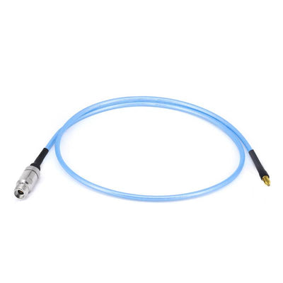 2.92mm Female to G3PO (SMPS) Female Cable Using .086" Semi-flexible Coax with FEP Jacket, DC - 40GHz