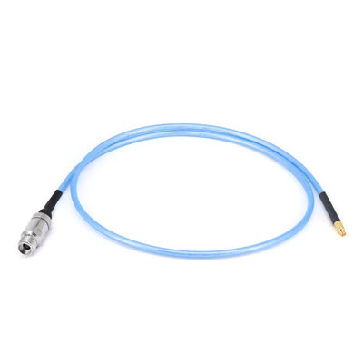 2.92mm Female to GPPO (Mini-SMP) Female Cable Using .086" Semi-flexible Coax with FEP Jacket, DC - 40GHz