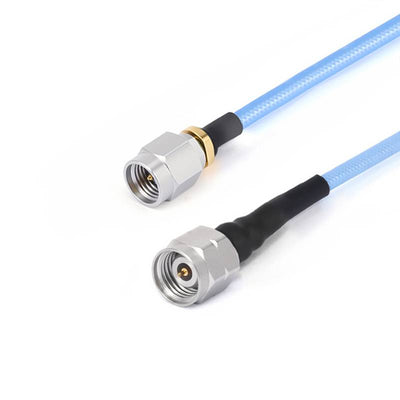 2.92mm Male to 2.4mm Male Cable Assembly | .086" Semi-Flexible Coax Cable With FEP Jacket | DC - 40GHz