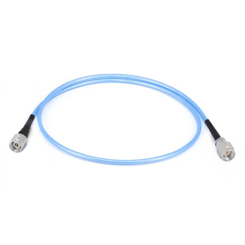 2.92mm Male to 2.4mm Male Cable Assembly | .086" Semi-Flexible Coax Cable With FEP Jacket | DC - 40GHz
