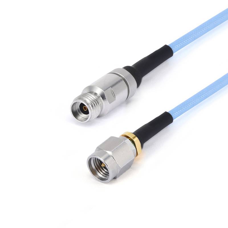 2.92mm Male to 2.92mm Female Cable Assembly | .086" Semi-Flexible Coax Cable With FEP Jacket | DC - 40GHz