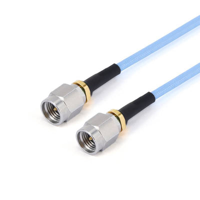 2.92mm Female to 2.92mm Female Cable Using .086" Semi-flexible Coax with FEP Jacket, DC - 40GHz