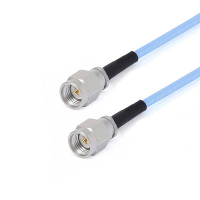 2.92mm Male to 2.92mm Male Cable Assembly | 086" Semi-Flexible Coax Cable with FEP Jacket | DC - 40GHz