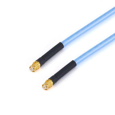 GPO (SMP) Female to GPO (SMP) Female Cable Using .086" Semi-flexible Coax with FEP Jacket, DC - 18GHz