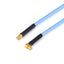 GPO(SMP) Femalee to GPO(SMP) Right Angle Female Cable Assembly | .086" Semi-Flexible Coax Cable With FEP Jacket | DC - 18GHz