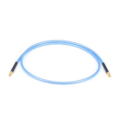 GPPO (Mini-SMP) Female to GPPO (Mini-SMP) Female Cable Using .086" Semi-flexible Coax with FEP Jacket, DC - 40GHz