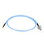 SMA 4 hole Flange Female to GPO(SMP) Right Angle Female Cable Assembly | 086" Semi-Flexible Coax Cable with FEP Jacket | DC - 18GHz