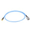 SMA Male to MMCX Right Angle Male Cable Assembly | 086" Semi-Flexible Coax Cable with FEP Jacket | DC - 6GHz