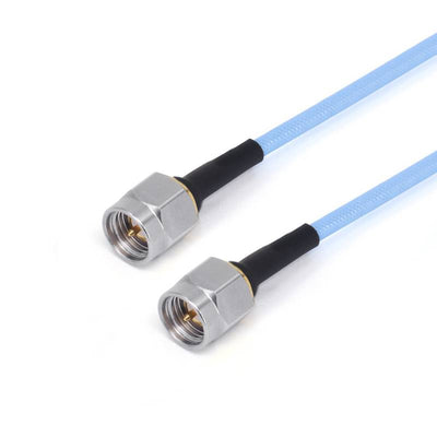 SMA Male to SMA Male Cable Using .086" Semi-flexible Coax with FEP Jacket, DC - 26.5GHz