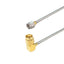 SMA Male to SMA Right Angle Male Cable Assembly | .141" Semi-flexible Cable without Jecket ｜ DC-6GHz