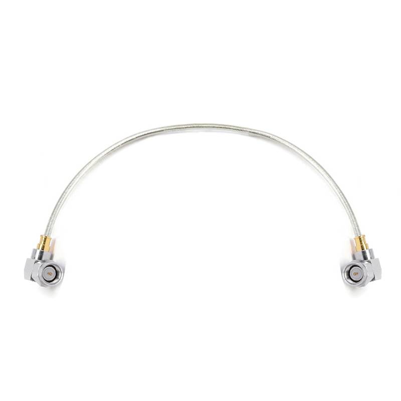 SMA Right Angle Male to SMA Right Angle Male Cable Assembly | .141" Semi-flexible Cable without Jecket ｜ DC-18GHz