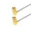 SMA Right Angle Male to SMA Right Angle Male Cable Assembly | .141" Semi-flexible Cable without Jecket ｜ DC-6GHz