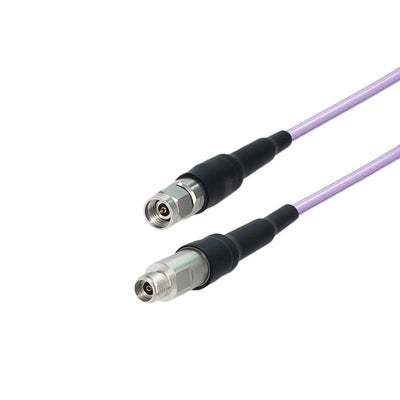 2.92mm Male to 2.92mm Female Cable Assembly | 142A Series Low Loss Phase Stable Flexible Coax Cable | DC-40GHz | 2.2dB/m@40GHz |