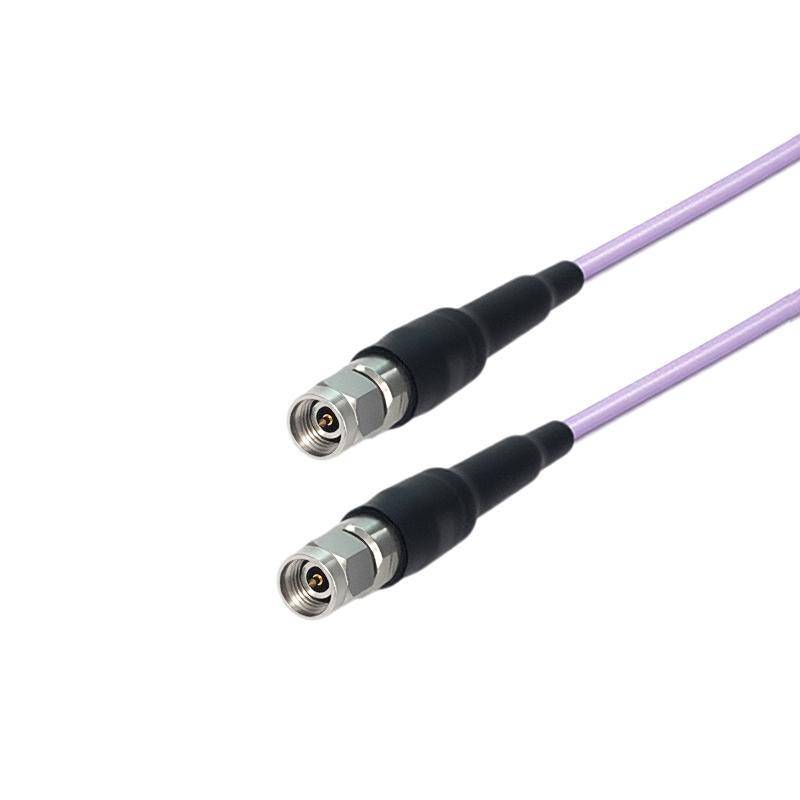 2.92mm Male to 2.92mm Male Cable Assembly | 142A Series Low Loss Phase Stable Flexible Coax Cable | DC-40GHz | 2.2dB/m@40GHz |