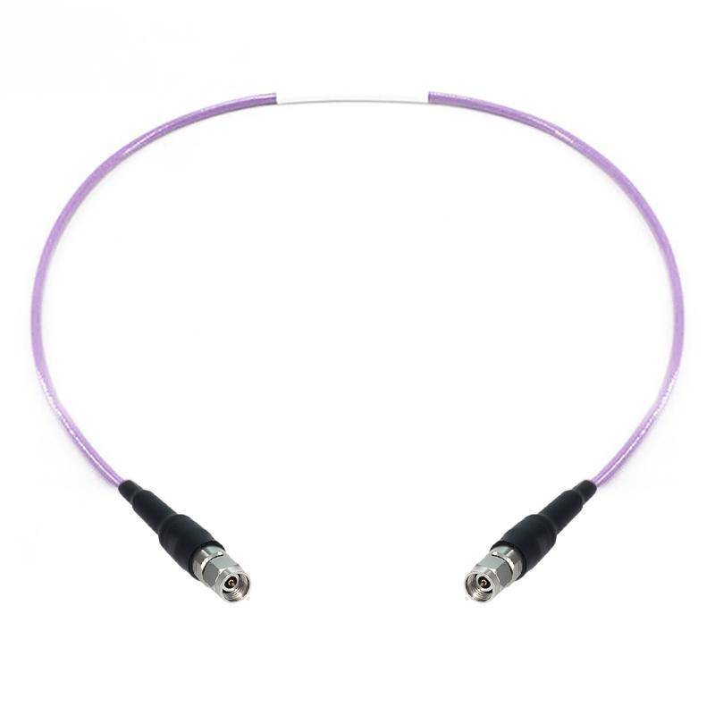 2.92mm Male to 2.92mm Male Cable Assembly | 142A Series Low Loss Phase Stable Flexible Coax Cable | DC-40GHz | 2.2dB/m@40GHz |