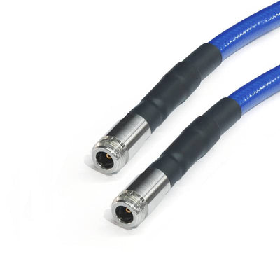 N Female to N Female Cable Assembly | 311A Series Low-Loss Phase-Stable Microwave Coaxial Cable With Type 1 Armor | OD 15mm | DC - 18GHz