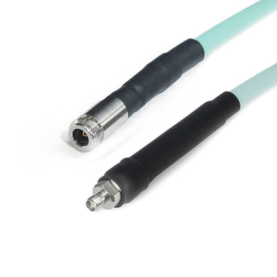 N Female to SMA Female Cable Assembly | 311A Series Low-Loss Phase-Stable Microwave Coaxial Cable | OD 7.9mm  | DC - 18GHz