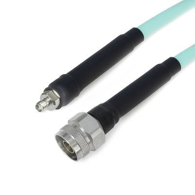 N Male to SMA Female Cable Assembly | 311A Series Low-Loss Phase-Stable Microwave Coaxial Cable | OD 7.9mm  | DC - 18GHz