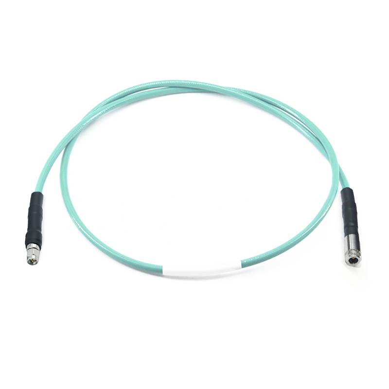 N Female to SMA Male Cable Using 205A Low Loss Phase Stable Flexible Coax With FEP Jacket, DC-18GHz
