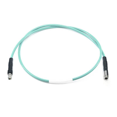 N Female to SMA Male Cable Using 205A Low Loss Phase Stable Flexible Coax With FEP Jacket, DC-18GHz