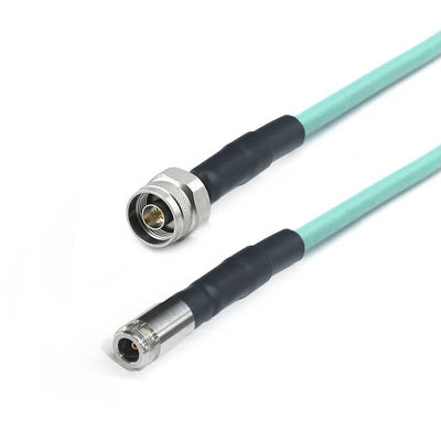 N Male to N Female Cable Using  205A Series Flexible Coax With FEP Jacket, DC-18GHz