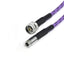 N Male to N Female Cable Assembly | 205A Low Loss Phase Stable Flexible Coax Cable With FEP Jacket | With Armor | DC - 18GHz
