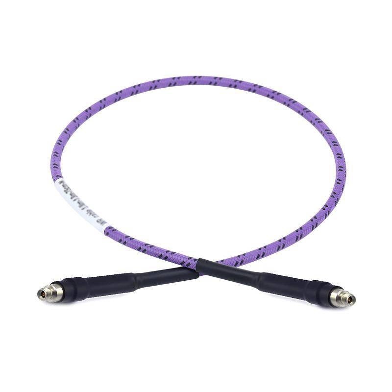 SMA Female to SMA Female Cable Assembly | 205A Low Loss Phase Stable Flexible Coax Cable With FEP Jacket | With Armor | DC - 18GHz
