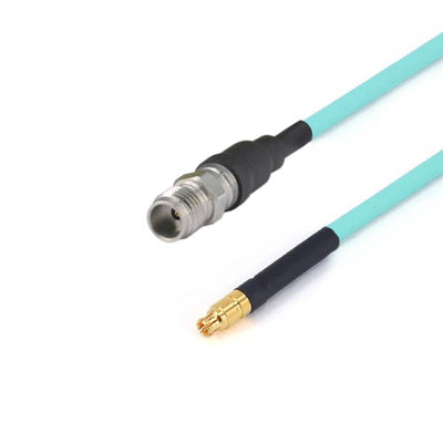 1.85mm Female to GPPO(Mini-SMP) Female Cable Assembly | RG-405SS Flexible Coax Cable  | DC - 65GHz