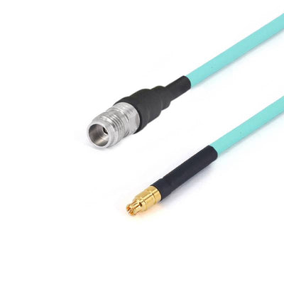 1.85mm Female to GPPO(Mini-SMP) Female Cable Assembly | RG-405SS Flexible Coax Cable  | DC - 65GHz