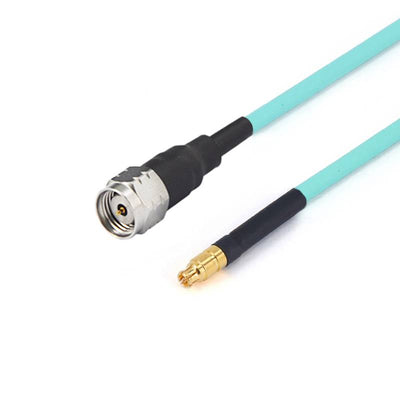 1.85mm Male to GPPO(Mini-SMP) Female Cable Assembly | RG-405SS Flexible Coax Cable | DC - 65GHz