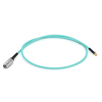 2.4mm Female to GPO (SMP) Female Cable Using RG-405SS Flexible Coax, DC - 50GHz