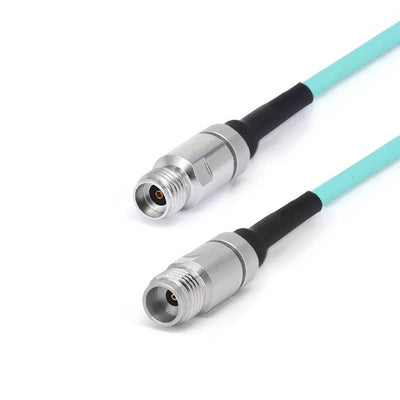 2.92mm Female to 2.4mm Female Cable Assembly | RG-405SS Flexible Coax Cable | DC - 40GHz