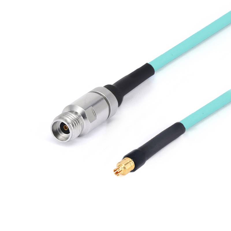 2.92mm Female to G3PO(SMPS) Female Cable Assembly | RG-405SS Flexible Coax Cable | DC - 40GHz
