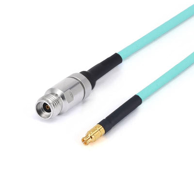 2.92mm Female to GPPO (Mini-SMP) Female Cable Using RG-405SS Flexible Coax, DC - 40GHz