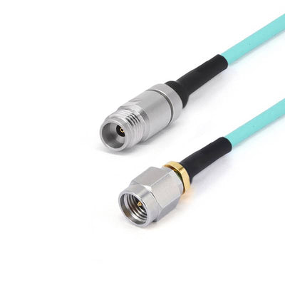 2.92mm Male to 2.4mm Female Cable Assembly | RG-405SS Flexible Coax Cable | DC - 40GHz