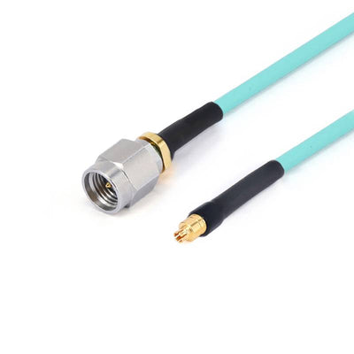 2.92mm Male to G3PO(SMPS) Female Cable Assembly | RG-405SS Flexible Coax Cable | DC - 40GHz