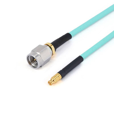 2.92mm Male to GPPO (Mini-SMP) Female Cable Using RG-405SS Flexible Coax, DC - 40GHz