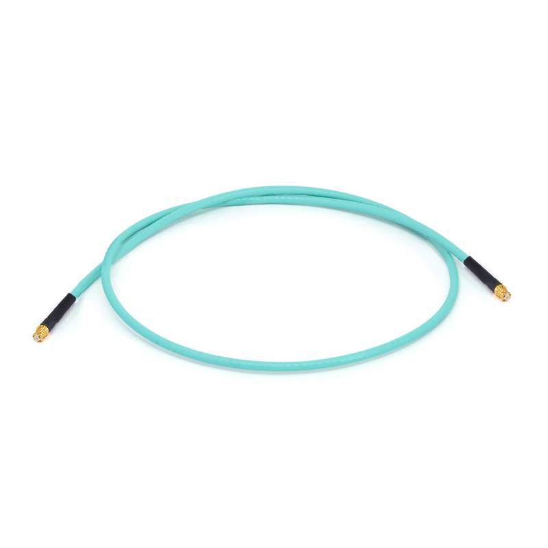 GPO (SMP) Female to GPO (SMP) Female Cable Using RG-405SS Flexible Coax, DC - 18GHz
