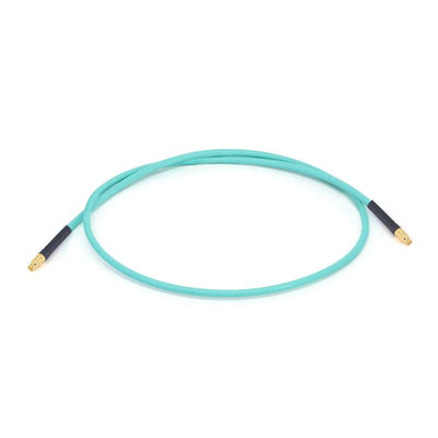 GPPO (Mini-SMP) Female to GPPO (Mini-SMP) Female Cable Using RG-405SS Flexible Coax, DC - 40GHz